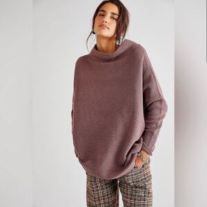 Free people Ottoman slouchy tunic in nutmeg Large